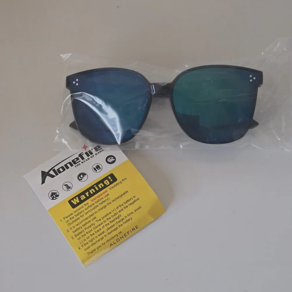 Kids Blue and Black Sunglasses